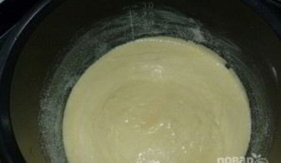 манник на кефире с мукой