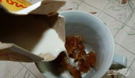 манник на кефире с мукой