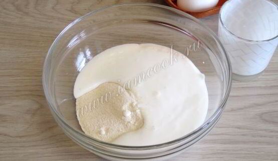 манник на кефире в мультиварке