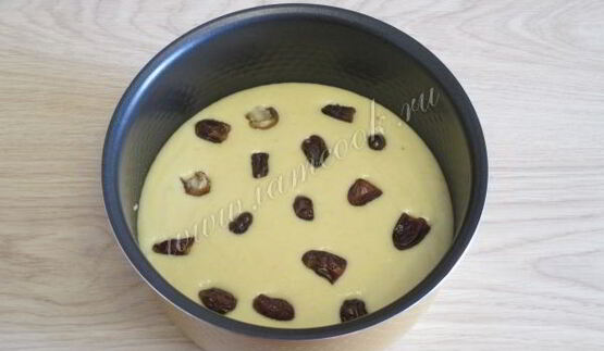 манник на кефире в мультиварке