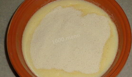 манник на молоке в духовке