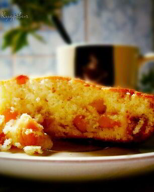 Манник на сметане с курагой