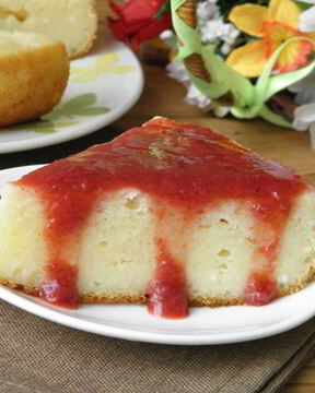 Манник на сметане