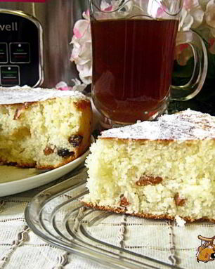 Манник с изюмом в мультиварке
