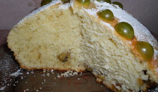 манник с крыжовником