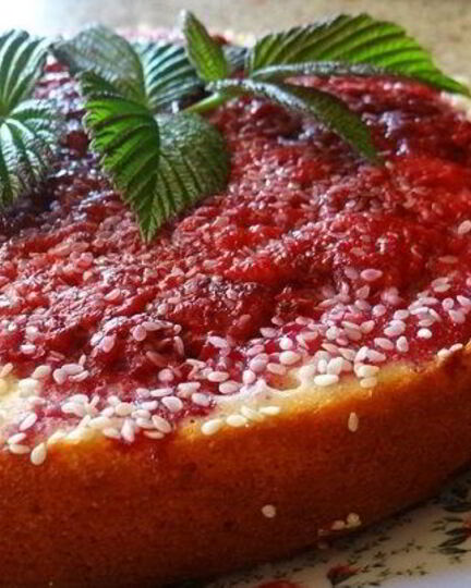 Рецепт манника с вареньем