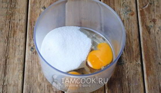 манник с вишней на кефире