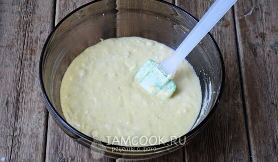 манник с вишней на кефире