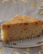 Манник в духовке с курагой