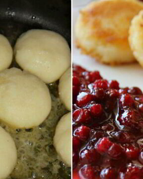 Манники на сковороде