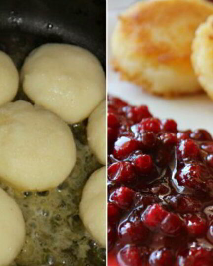 Рецепт манников на сковороде