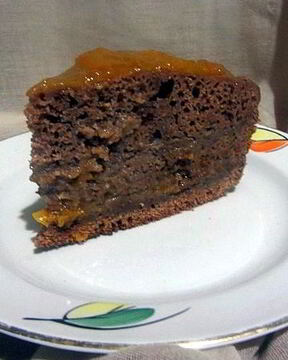 Шоколадный манник на кефире в мультиварке