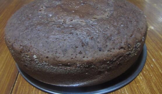 шоколадный манник на кефире в мультиварке