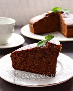 Шоколадный манник на молоке