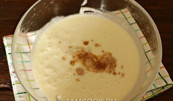 шоколадный манник на молоке