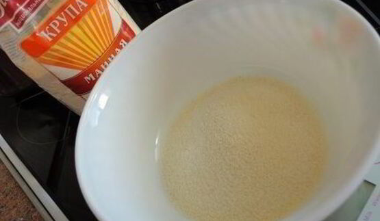 цитрусовый манник с финиками