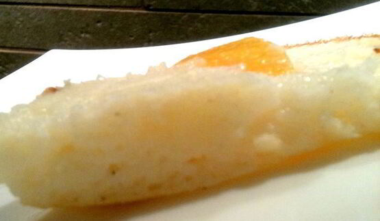 творожно-персиковый манник