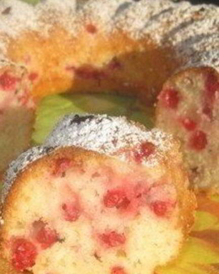 Рецепт восхитительного ягодного манника