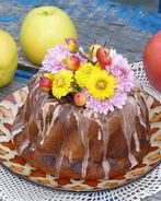 Яблочный манник