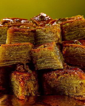 Медово-апельсиновая пахлава