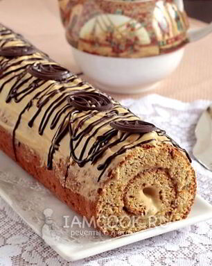 Медовый рулет