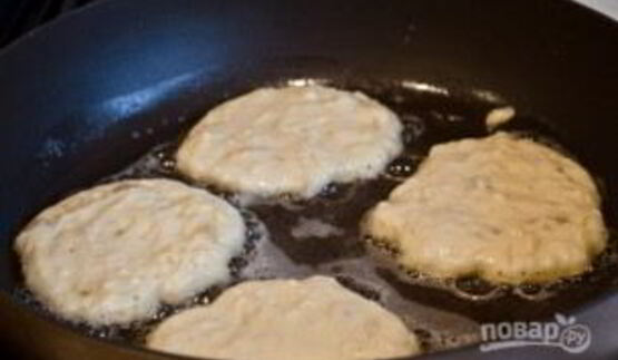 банановые оладьи на молоке