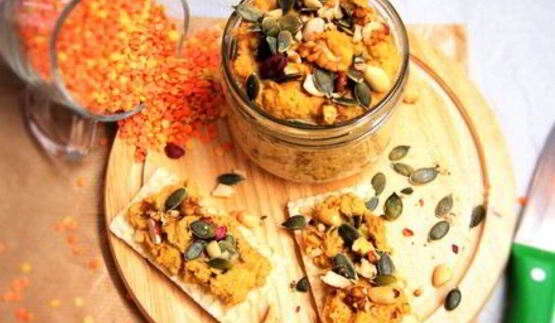 гороховые постные оладьи