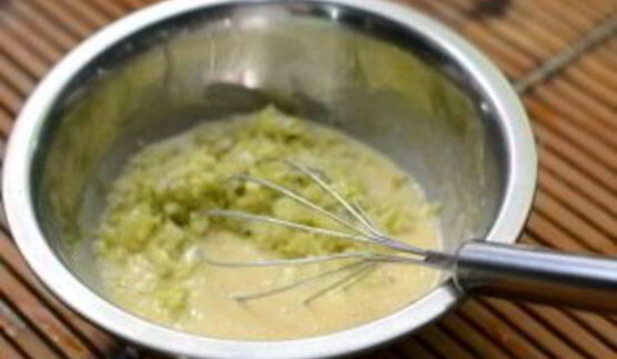 капустные оладьи с сыром