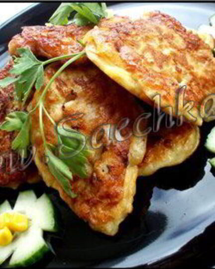 Рецепт куриных оладий