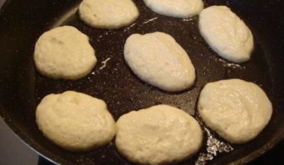 оладушки без яиц и муки