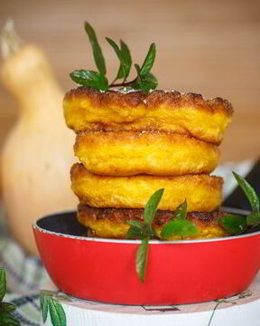 Оладьи из кабачков и тыквы