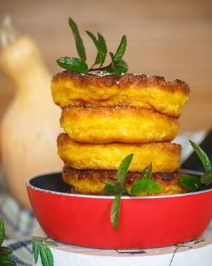 Оладьи из кабачков и тыквы