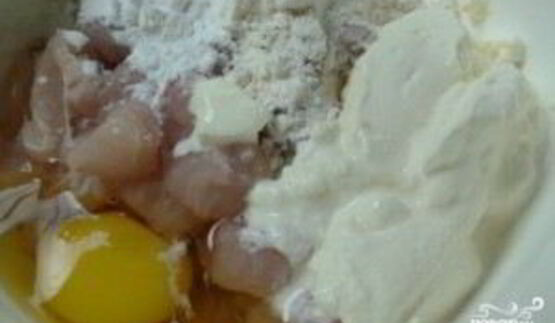 оладьи из курицы