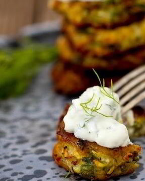 Оладьи из цуккини