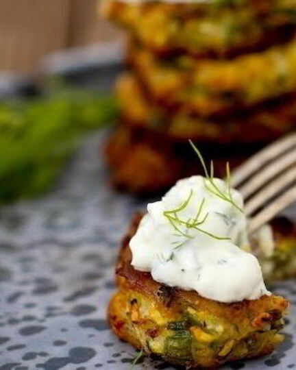 Рецепт оладий из цуккини