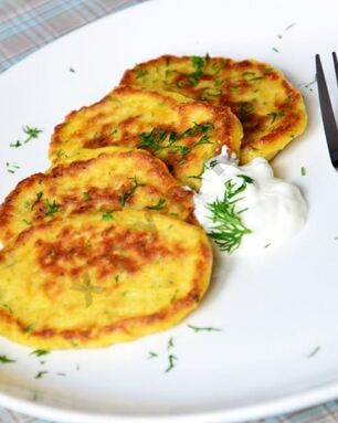 Оладьи из цветной капусты