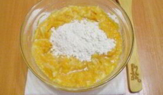 оладьи из тыквы и яблок