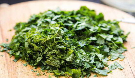 оладьи из зелени