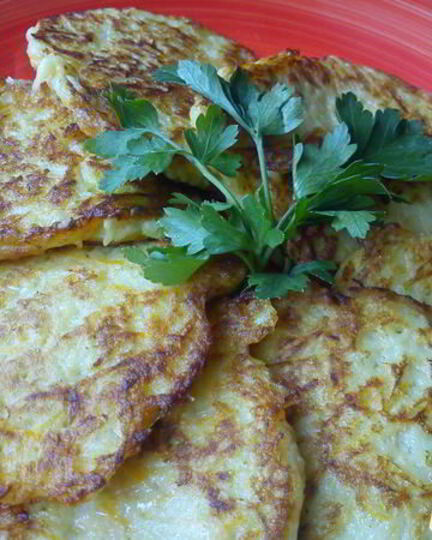 Рецепт оладий кабачково-картофельные