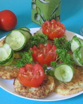 Оладьи капустные