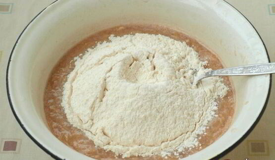 оладьи с грушами и бананом