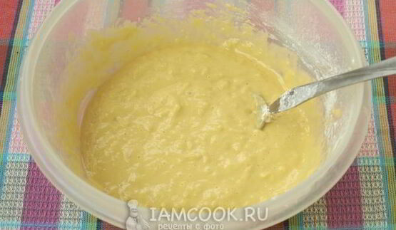 оладьи с грушами