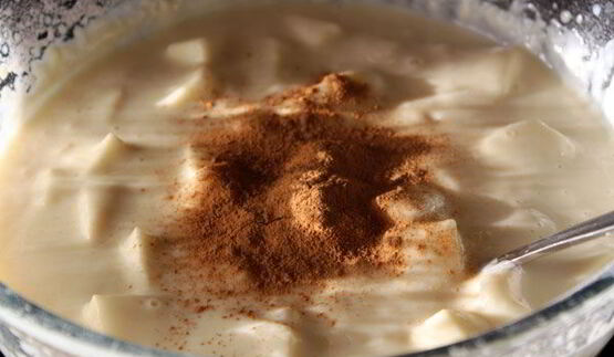 оладьи с яблоками