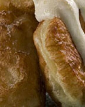 Оладьи с яблоком