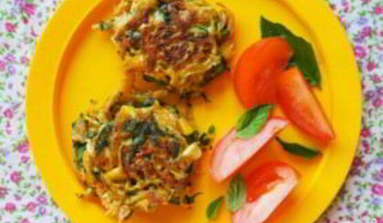 овощные оладьи