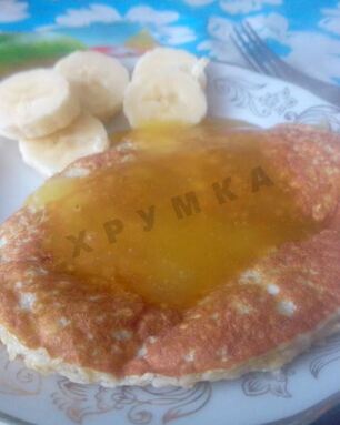 Овсяно-творожные оладьи