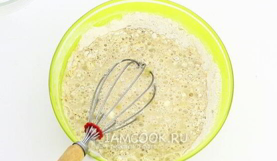 постные банановые оладьи