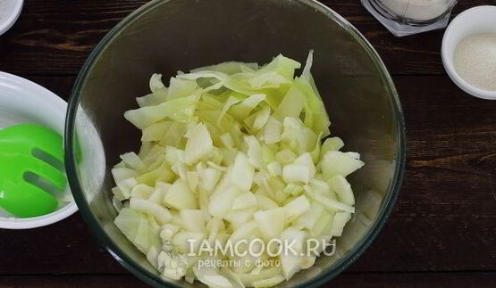 постные капустные оладьи