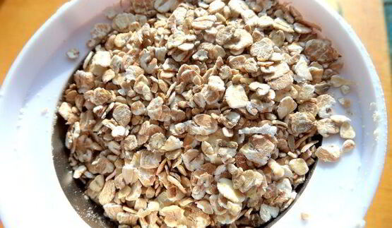 постные оладушки с финиками и бананами