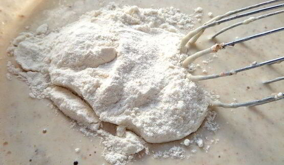 постные оладушки с финиками и бананами